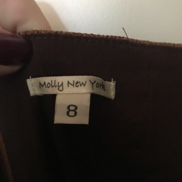 Anthropologie Tweed Strapless Shift Dress - Picture 6 of 7